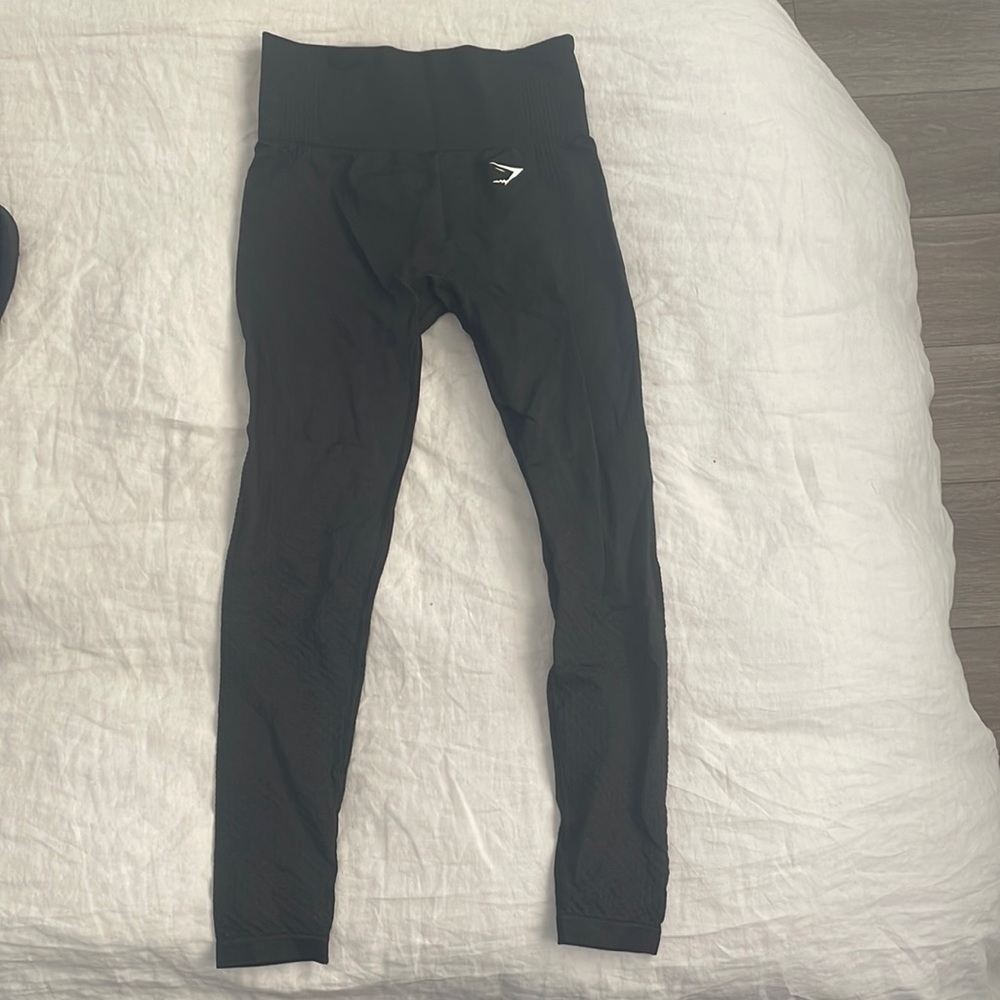 Black Vital seamless leggings